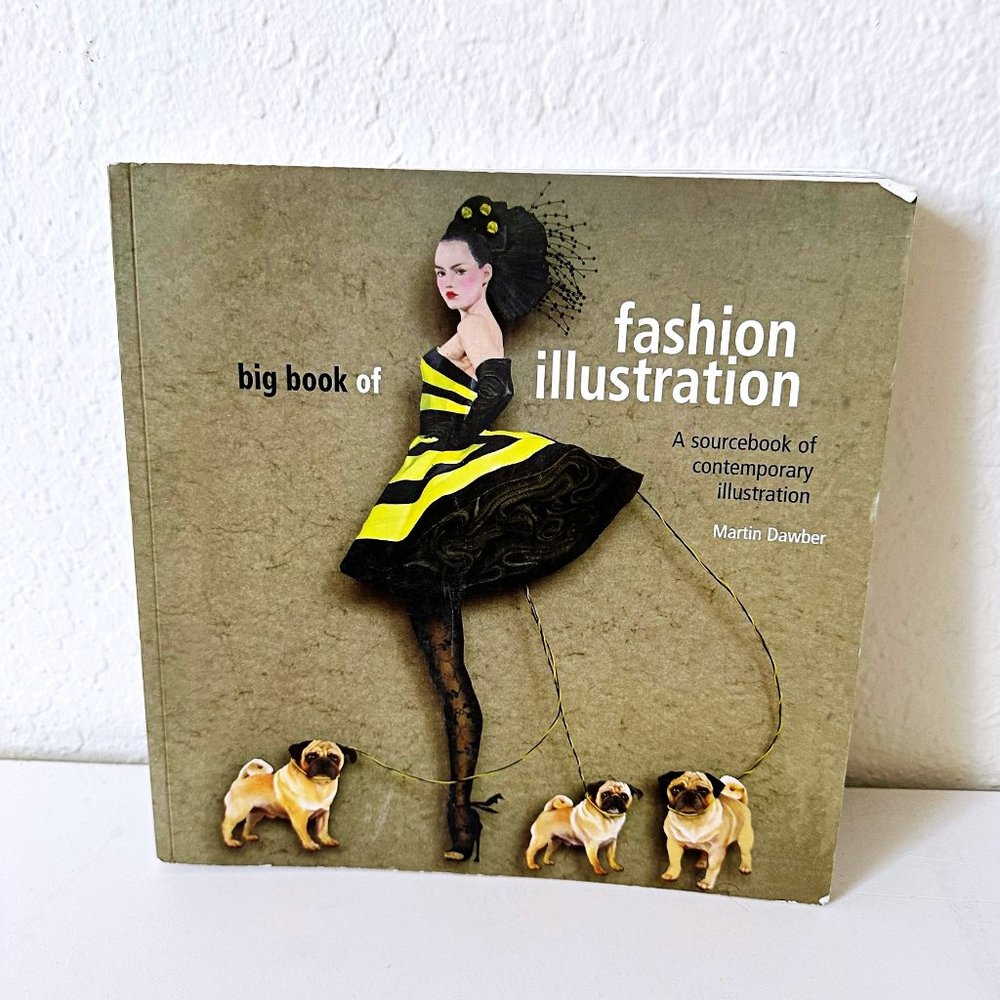 BIG BOOK OF FASHION ILLUSTRATIONS Art Book Design and Commercial Art Good
